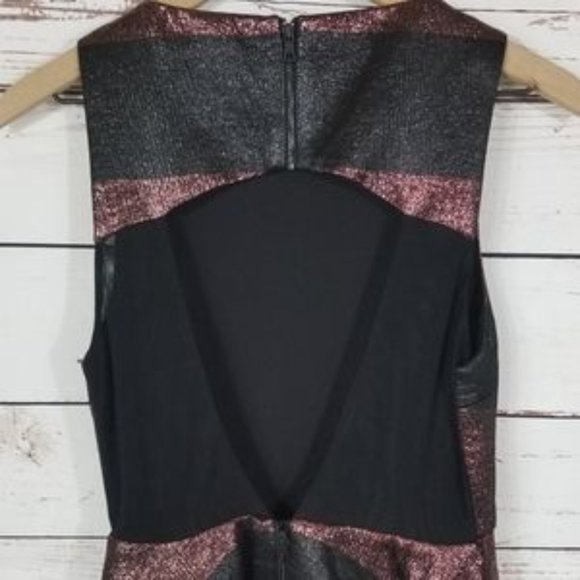 🍸Alice + Olivia Metallic Foss Cocktail Dress🍸 - Picture 7 of 7